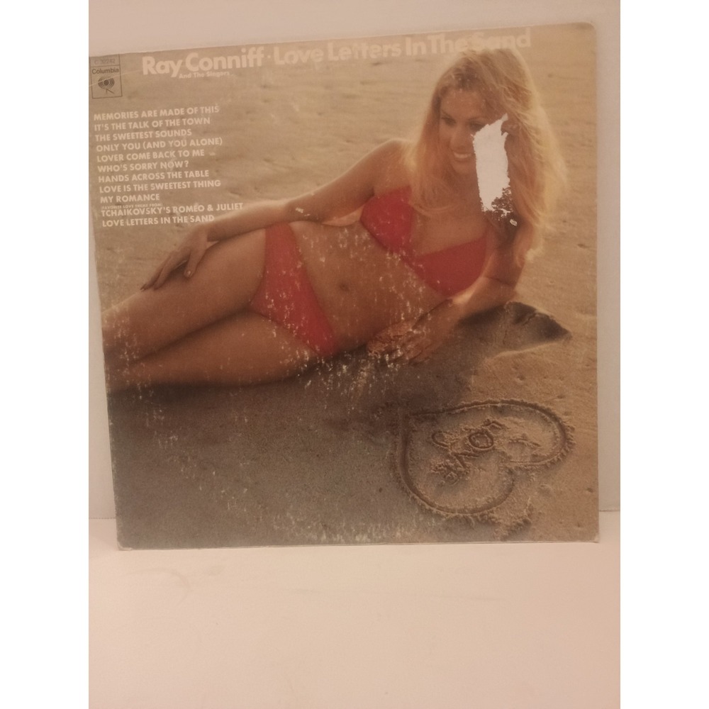 RAY CONNIFF - Love Letters In the Sand (LP, 1973) Very Good+